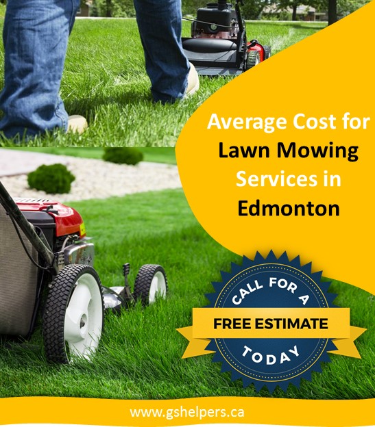 Average Cost for Lawn Mower Services in Edmonton