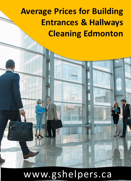 Average Prices for Building Entrances & Hallways Cleaning Edmonton