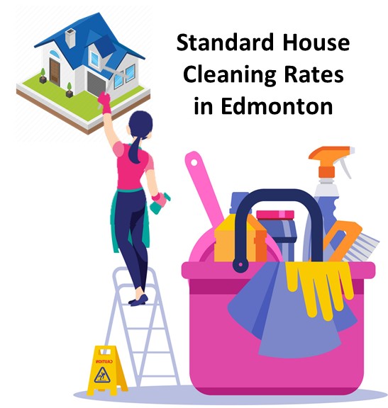 Standard House Cleaning Rates in Edmonton